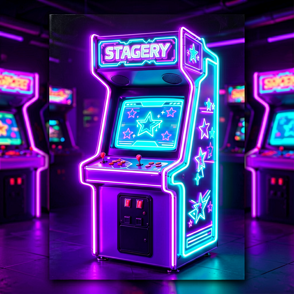Neon Arcade 77yk